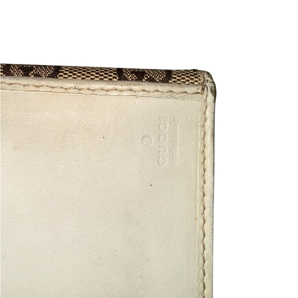 Authentic Gucci Brown Monogram Continental Wallet… - image 9
